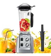 ブレンダースムージーメーカーミキサー 大容量 業務用 ブレンダー 5Lジューサー 6000W強力ブレンダー、ブレンダースムージーメーカーテーブル